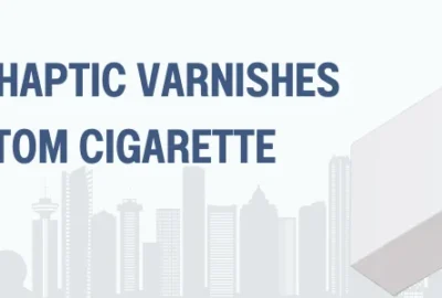 Special Haptic Varnishes for Custom Cigarette Boxes