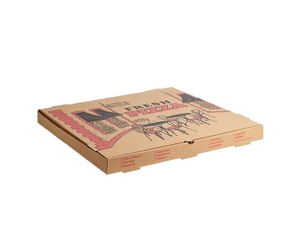 Custom F-flute Pizza Window Boxes