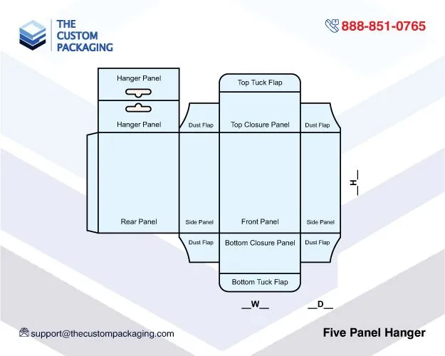 Five Panel Hanger Boxes