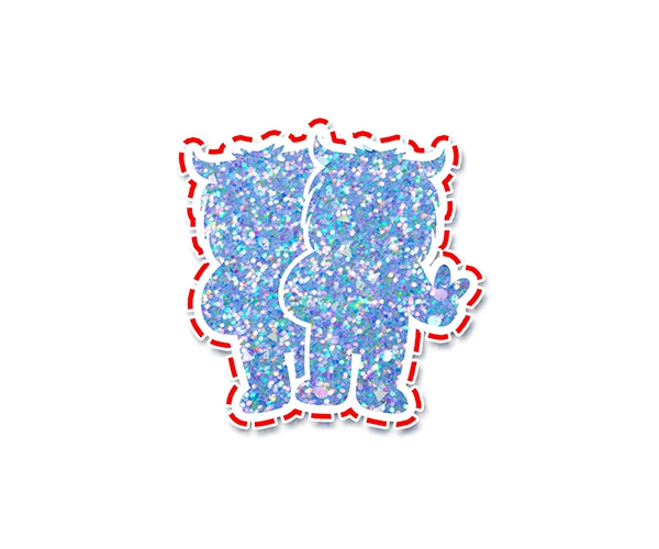Custom Glitter Stickers