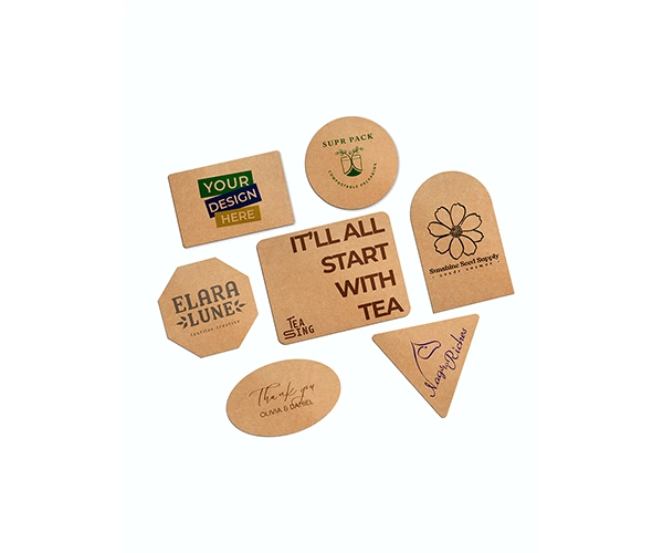 Custom Kraft Stickers