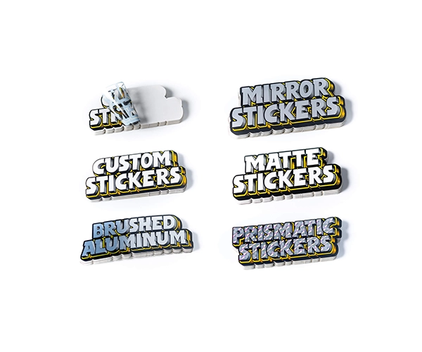 custom matte sticker