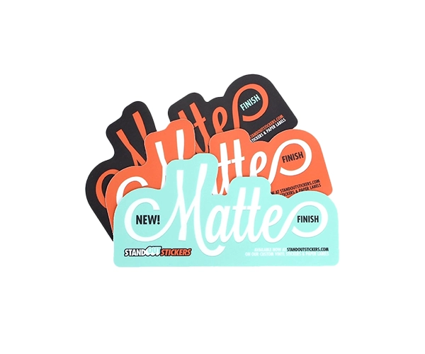 custom matte stickers