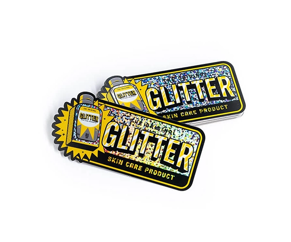 Custom Glitter Stickers