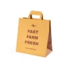 Custom Flat Handle Paper Bags