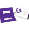 Folded Business Cards
