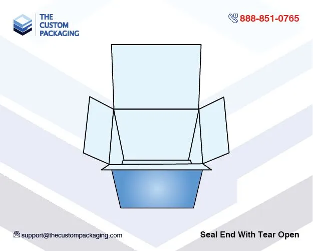 Seal End With Tear Open