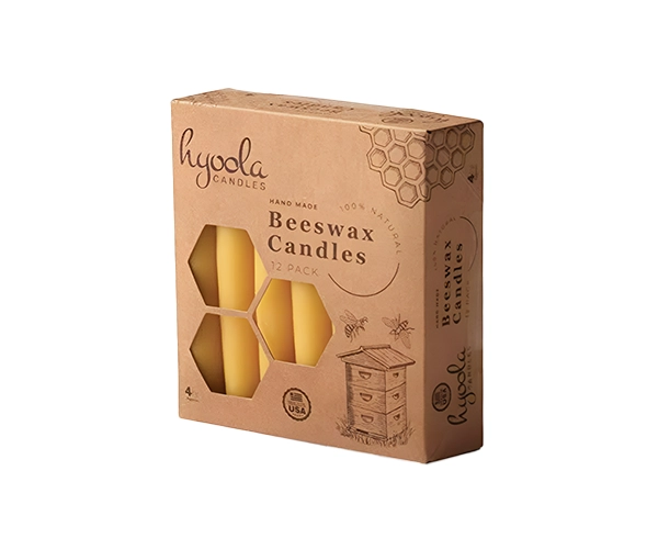 Custom Pillar Candle Packaging