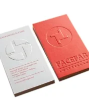 Embossed Business Cards