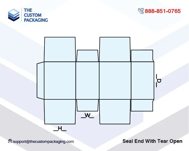 Seal End With Tear Open
