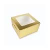 Custom Gold Bakery Boxes